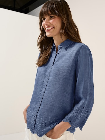CECIL Blouse in Blue: front