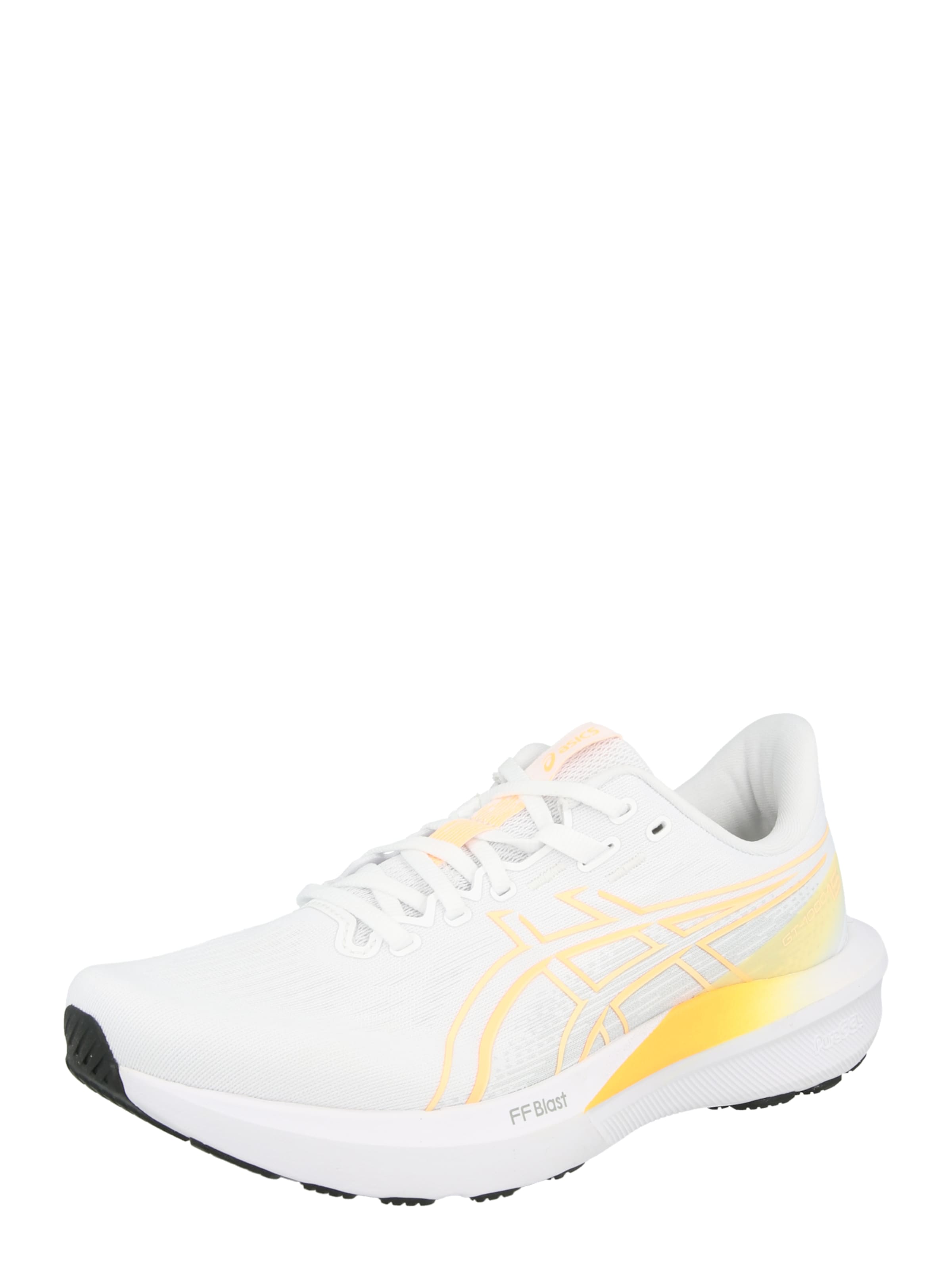 ASICS Loopschoen in 42 in de kleur Geel / Pasteloranje / Wit, Productweergave
