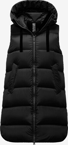 BOMBOOGIE Vest in Black: front