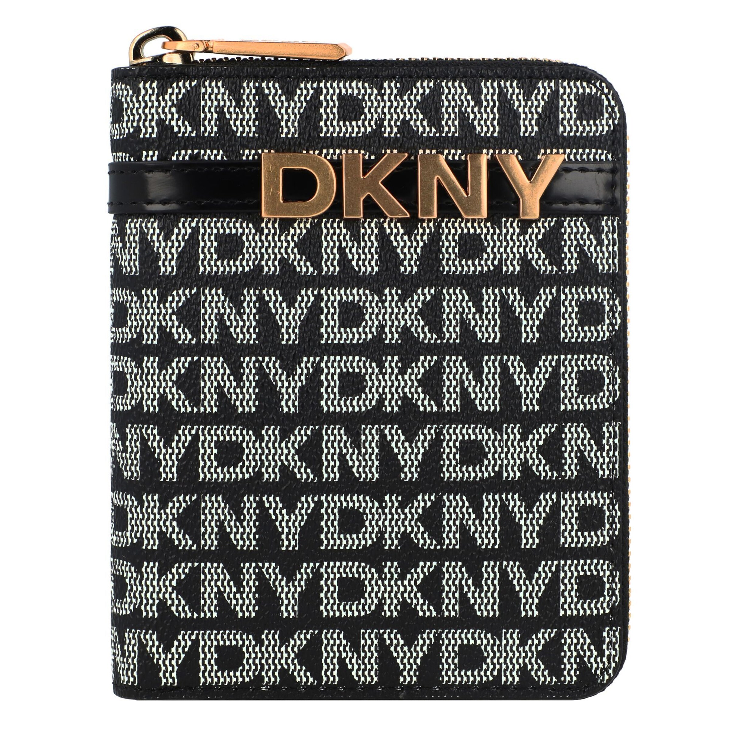 DKNY Wallet 'Avril' in Black: front