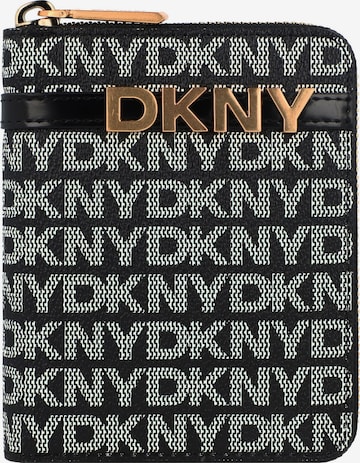 DKNY Wallet 'Avril' in Black: front
