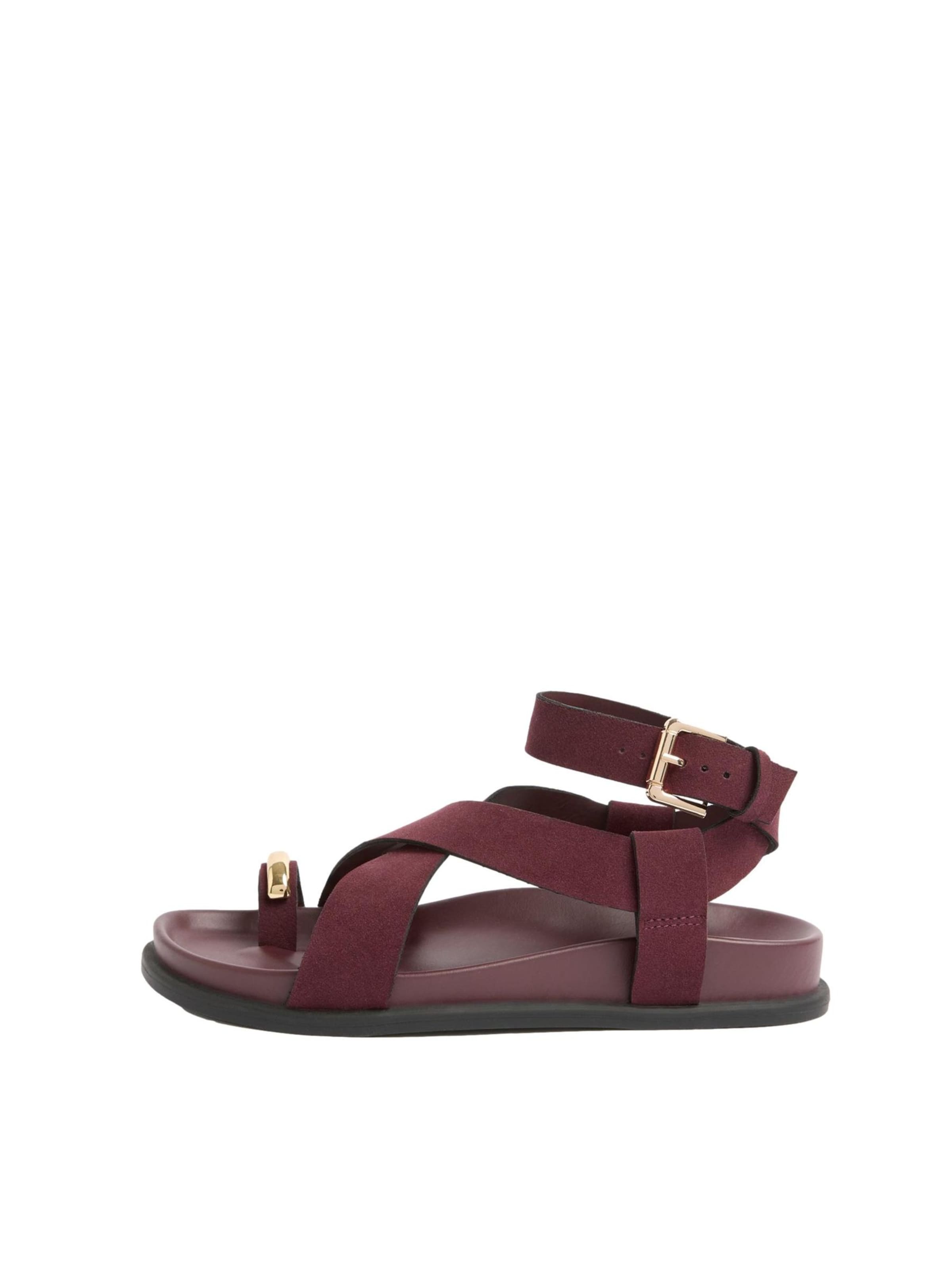 Friends Like These - Sandalias de dedo en rojo: frente