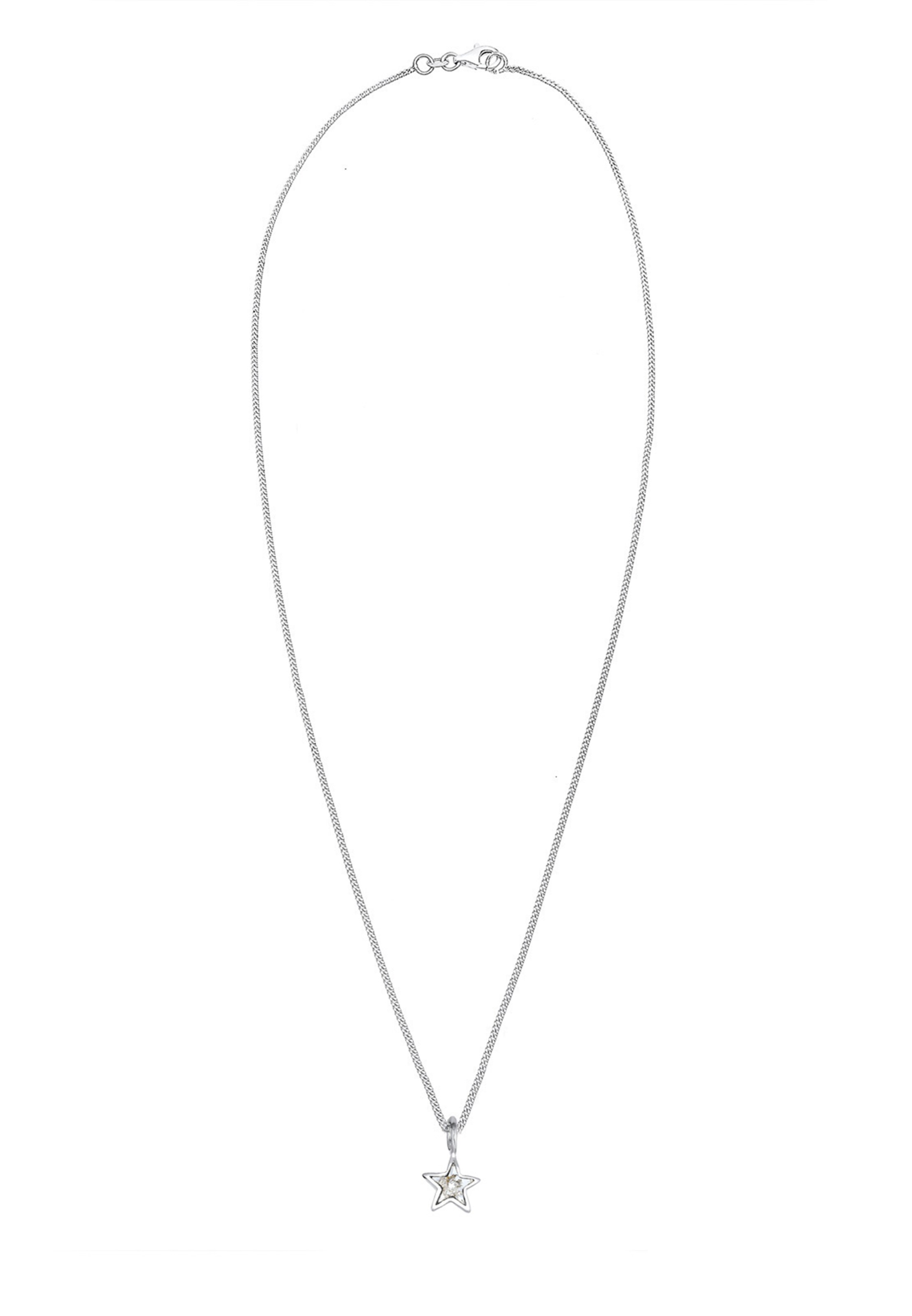 Chaîne 'Sterne' ELLI en argent : devant