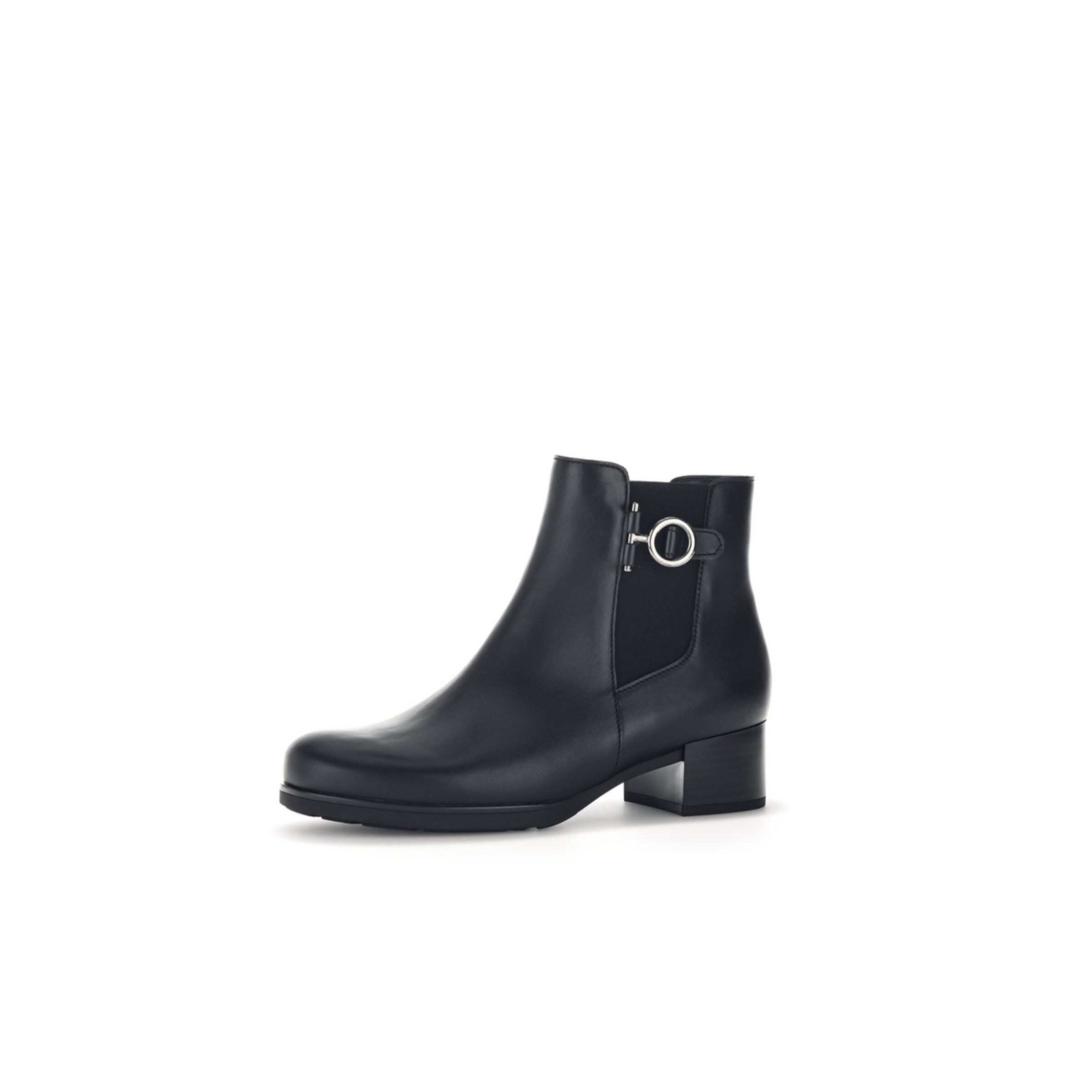 GABOR Chelsea boots '35.501' in Zwart: voorkant