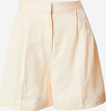 EDITED Regular Панталон 'Devyn' в бяло: отпред
