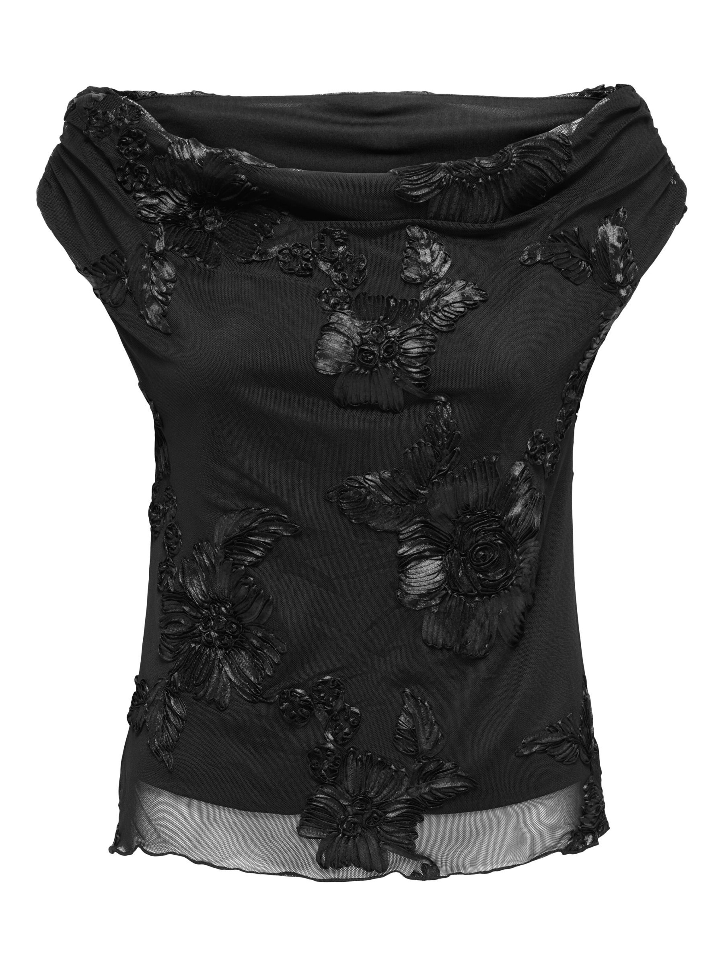 JDY Top in Schwarz: Vorderseite