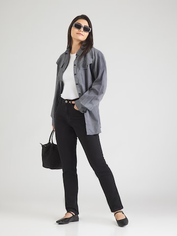 VILA Regular Jeans 'VIAlice' in Schwarz