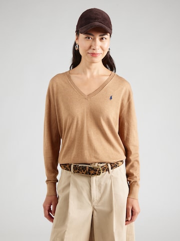 Polo Ralph Lauren Sweter w kolorze beżowy: przód