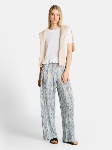 TOM TAILOR DENIM Wide leg Trousers in Grey