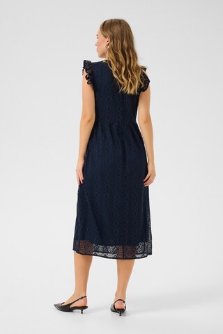 Cream Jurk 'Danika ' in Blauw
