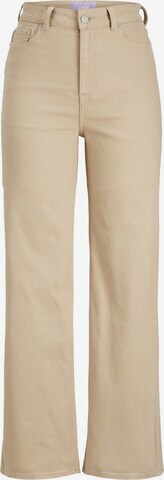 JJXX Flared Broek 'AJA' in Beige: voorkant