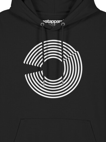 Watapparel Sweatshirt 'Abstract 01' in Zwart
