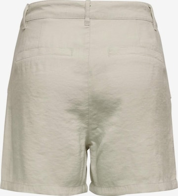 ONLY Regular Pleat-Front Pants 'Aris' in Beige