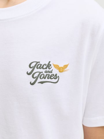 Jack & Jones Junior Тениска 'JJLEGEND' в бяло