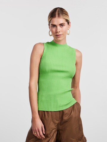 Y.A.S Knitted top 'TANKI' in Green: front