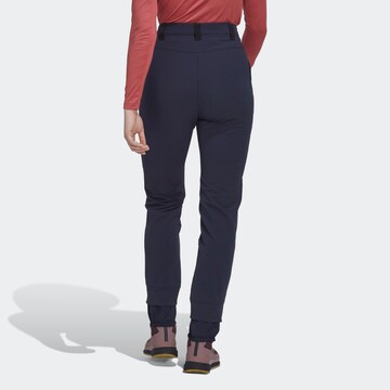 Regular Pantalon outdoor ' TERREX ' ADIDAS TERREX en bleu