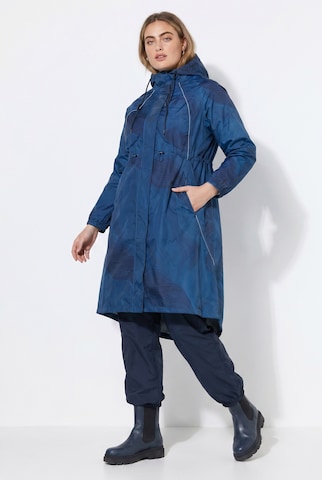 Ulla Popken Mantel in Blau: Vorderseite