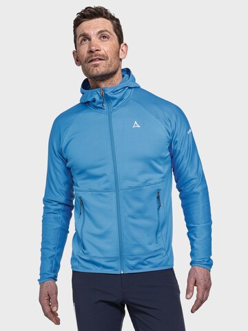Schöffel Funktionele fleece-jas 'Cascata' in Blauw: voorkant