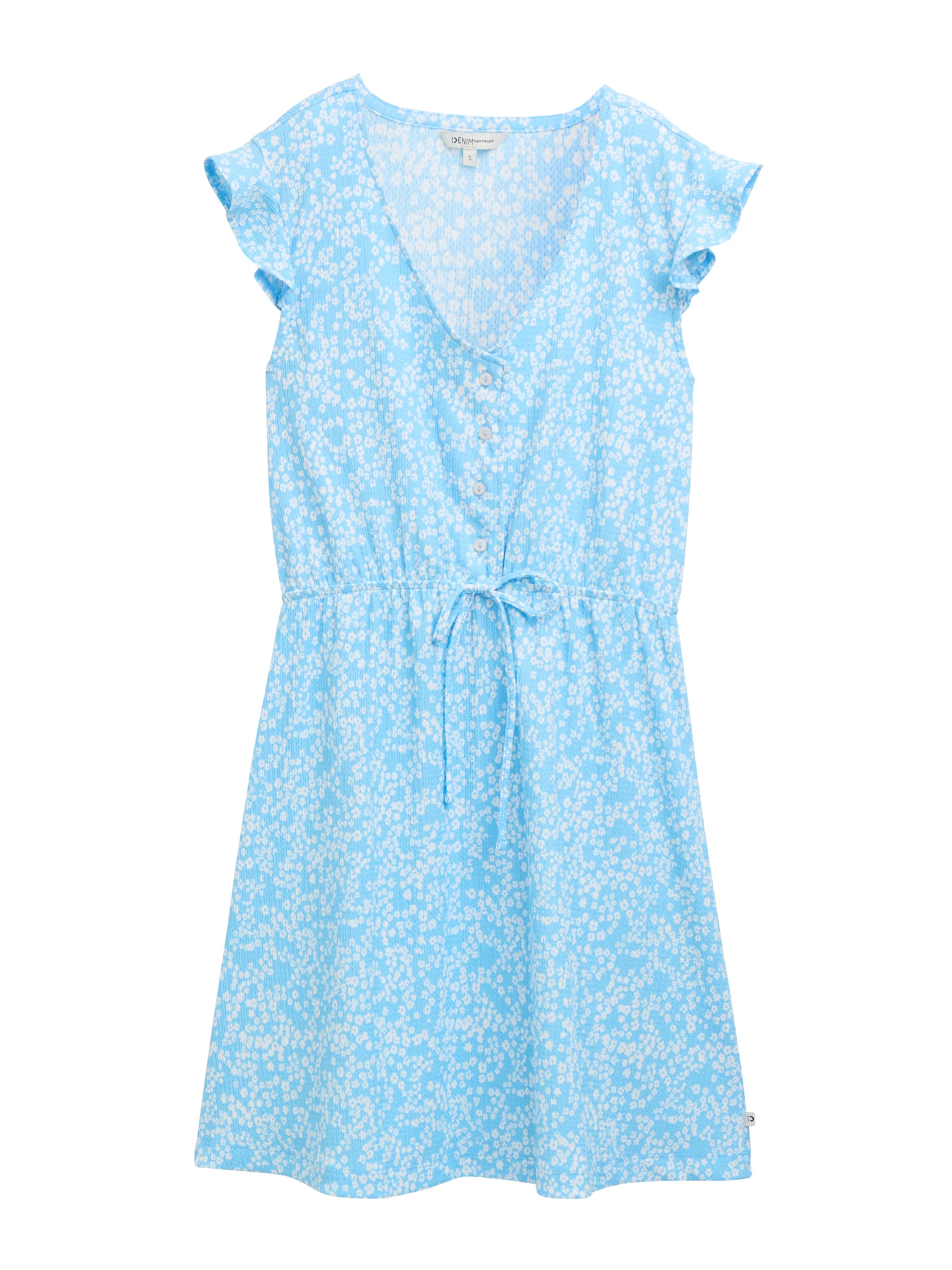 TOM TAILOR DENIM Kleid in Blau: Vorderseite