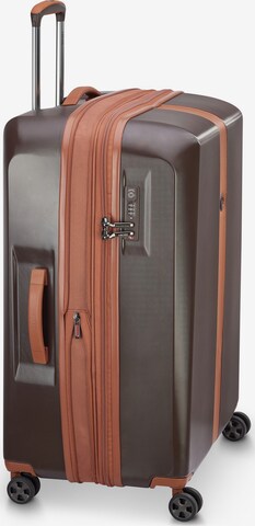 Delsey Paris Suitcase Set 'Promenade Hard 2.0' in Brown