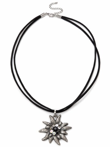Allgäu Rebell Necklace 'Maria' in Black: front