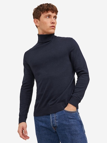 JACK & JONES Sweater 'Emil Knit' in Blue