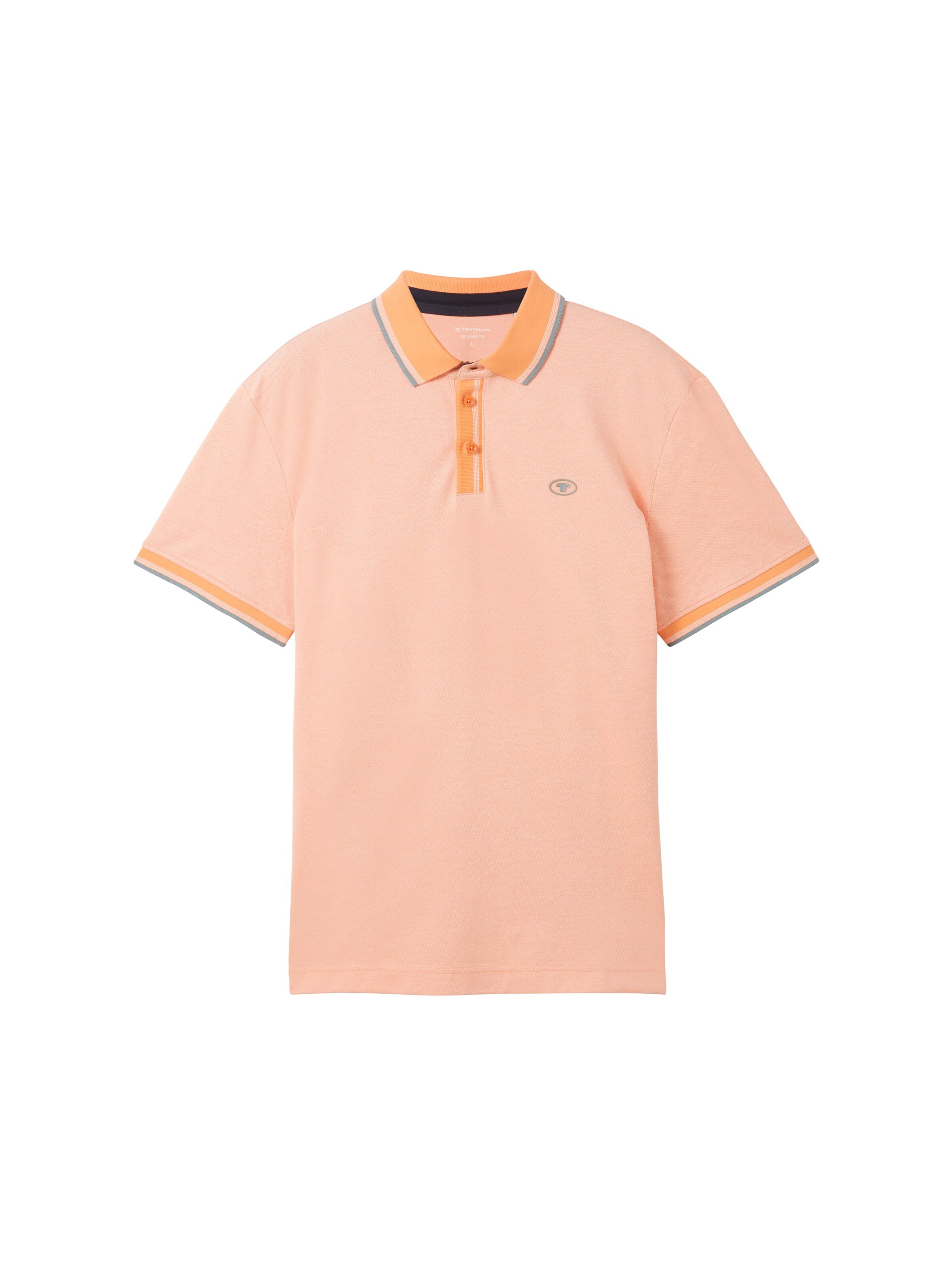 T-Shirt TOM TAILOR en orange : devant