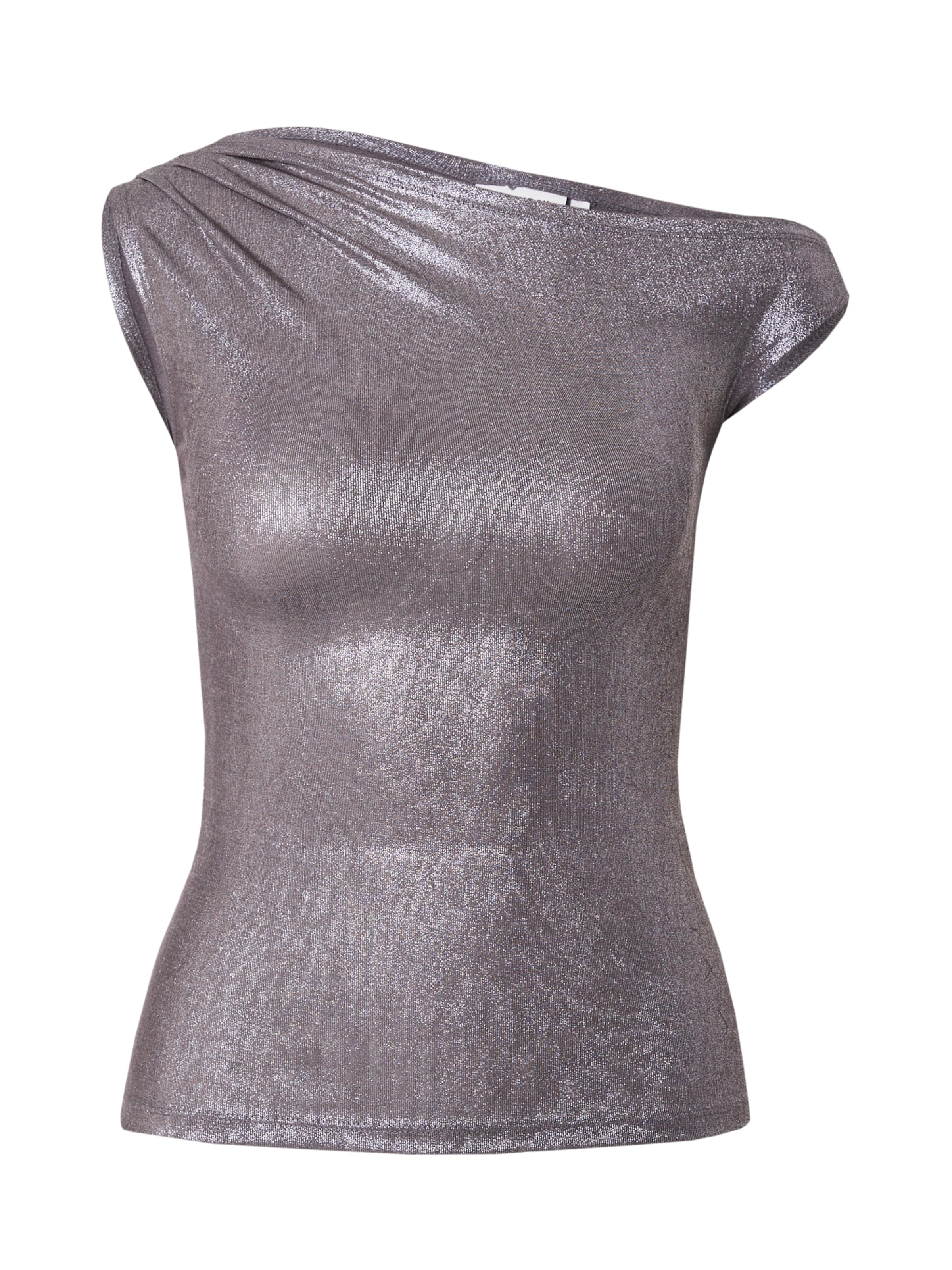 WEEKDAY Top 'Victoria' in Grey: front