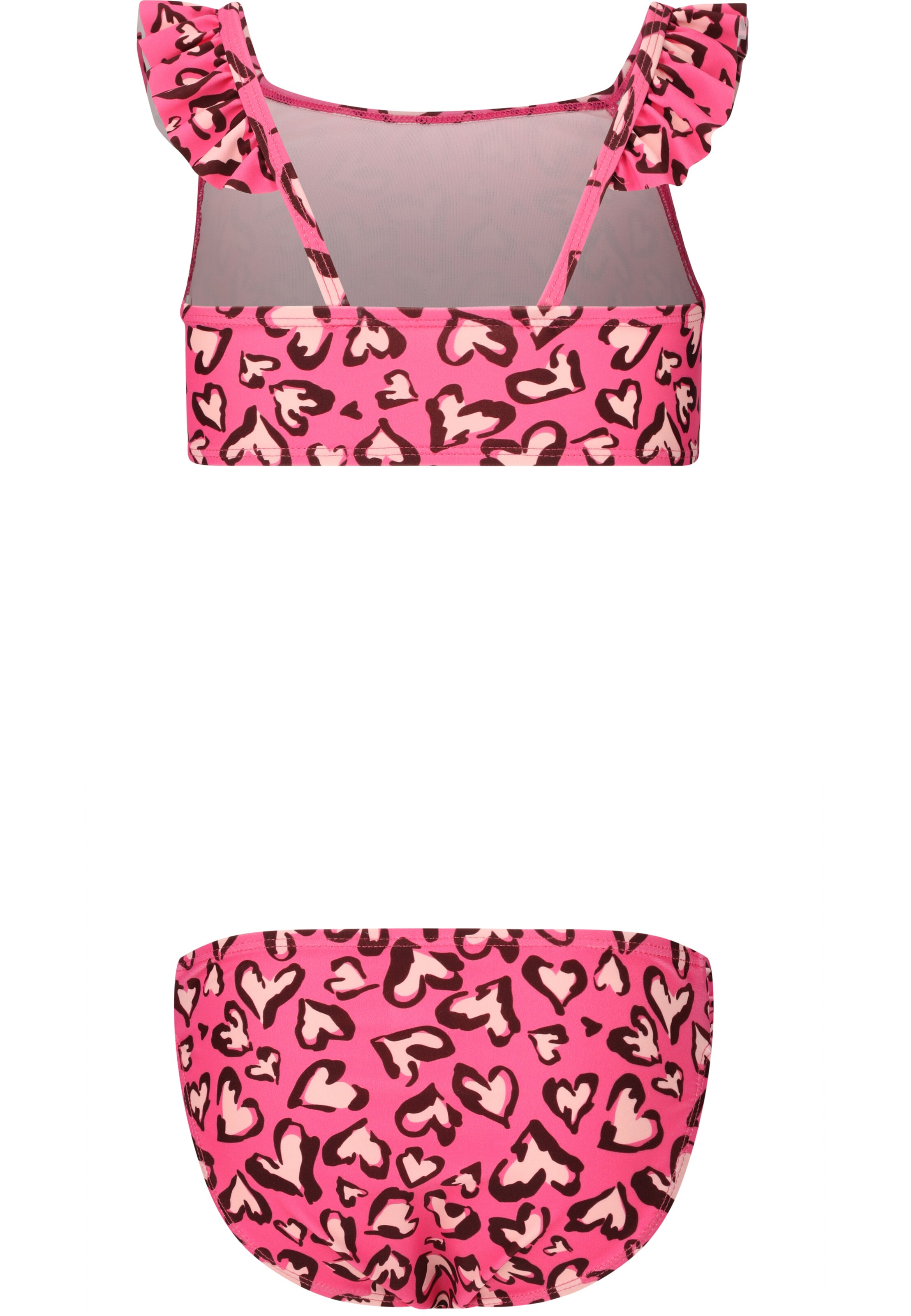 ZigZag Bandeau Bikini 'Carly' in Red