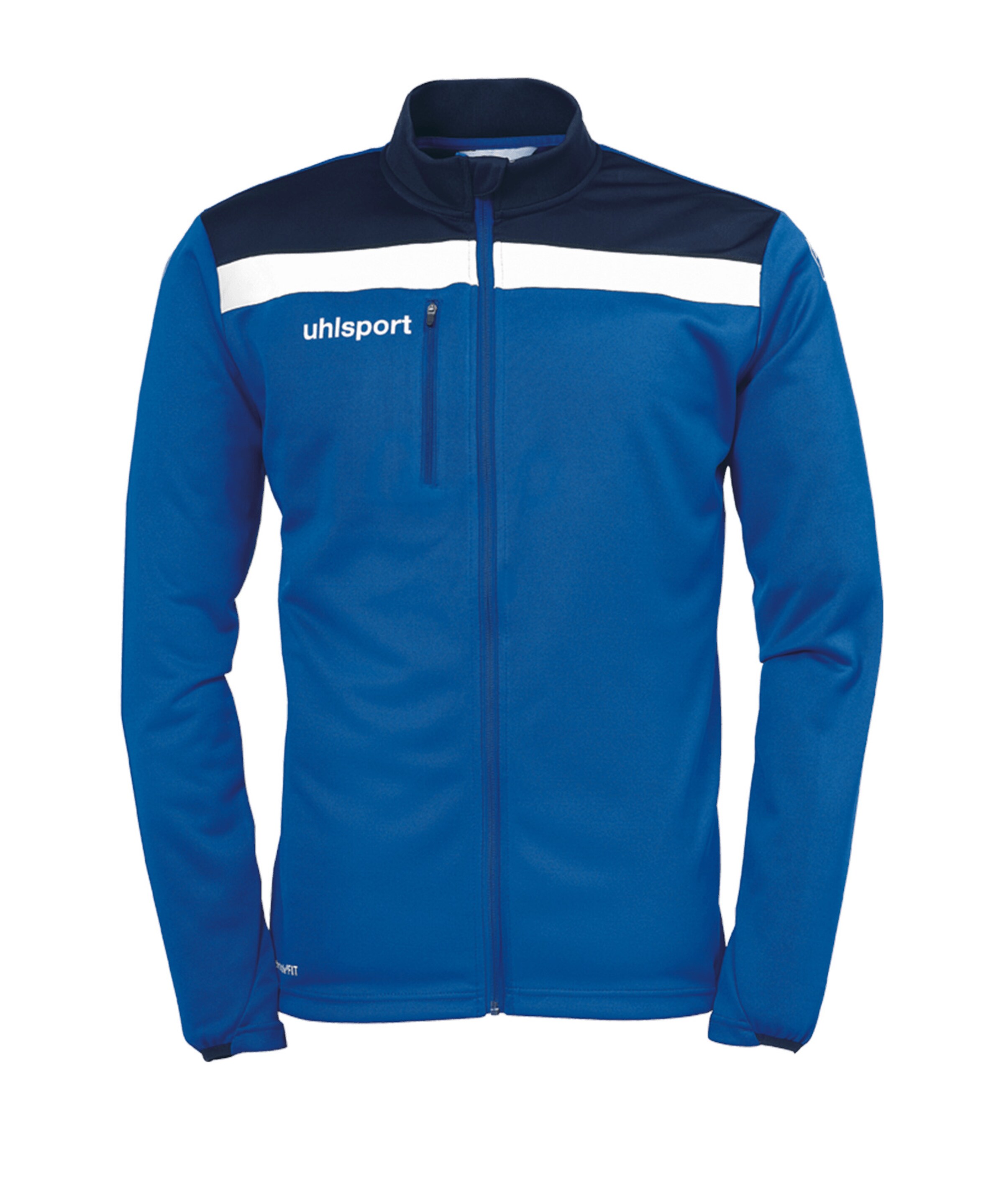 UHLSPORT Trainingsjacke in Blau: Vorderseite