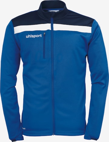 UHLSPORT Trainingsjacke in Blau: Vorderseite
