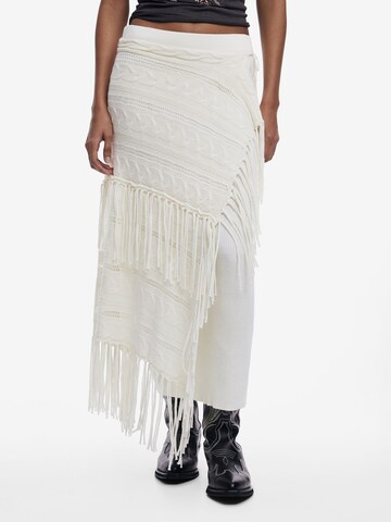 Desigual Rok in Wit: voorkant