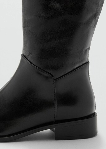 MANGO Boots 'Paty' in Black