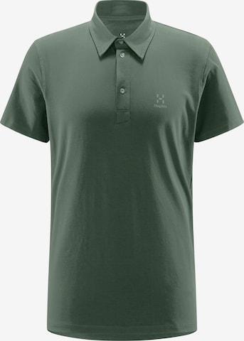 Haglöfs Performance Shirt 'Mirth Polo' in Green: front