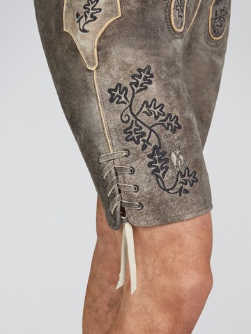 Skinny Pantalon folklorique 'Hornbeck' SPIETH & WENSKY en gris