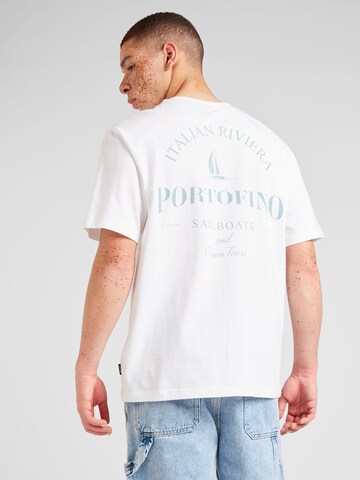 Maglietta 'MILO' di Only & Sons in bianco: frontale