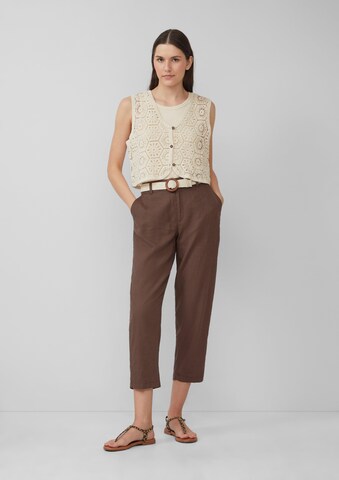 s.Oliver Regular Chinohose in Bronze