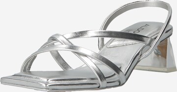 ALDO Strap sandal 'MINIMA' in Silver: front