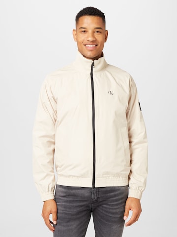 Veste mi-saison Calvin Klein Jeans en beige : devant