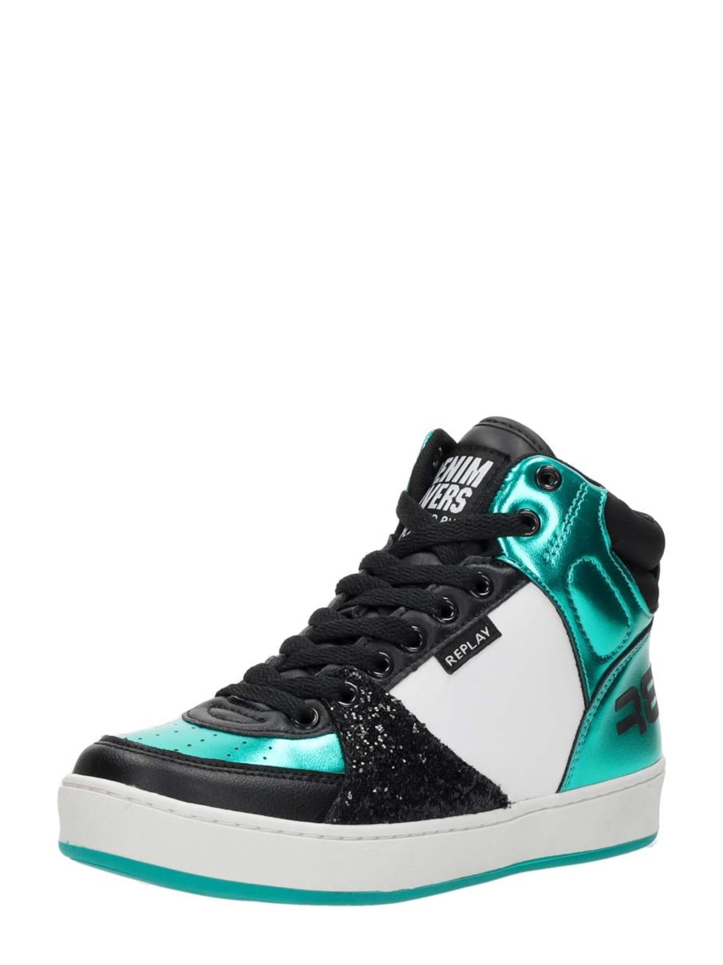 REPLAY Trainers 'Cobra 7CC' in Green