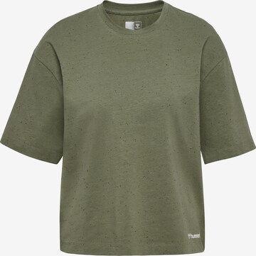 T-shirt Hummel en vert : devant