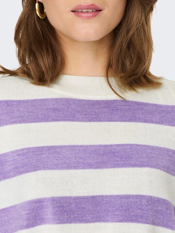 ONLY Sweater 'AMALIA' in Purple