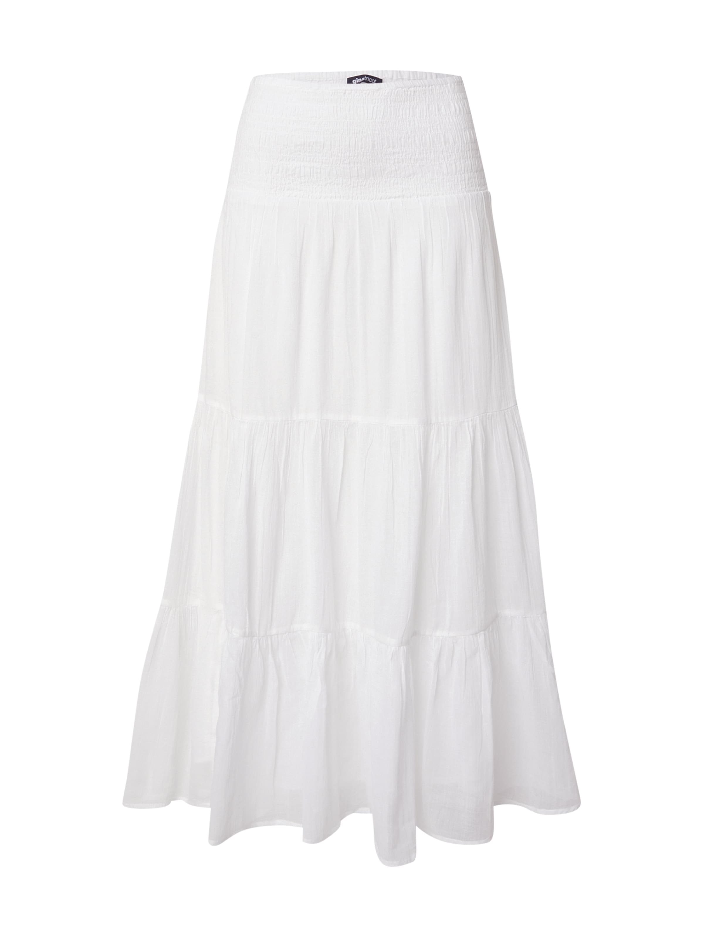 Gina Tricot Rok in de kleur Wit, Productweergave