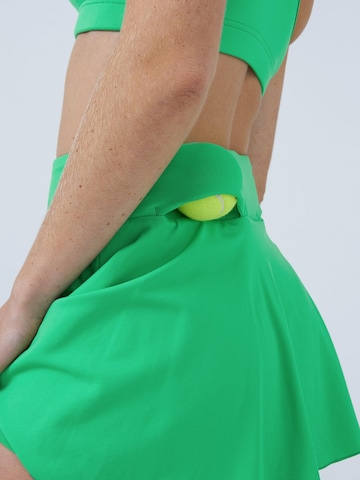 SPORTKIND - Falda deportiva 'Advantage' en verde