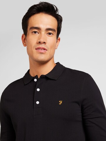 FARAH - Camisa 'BLANES' em preto