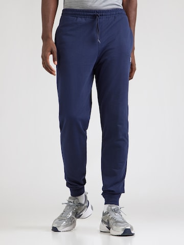 Tapered Pantaloni sport de la Reebok pe albastru: față