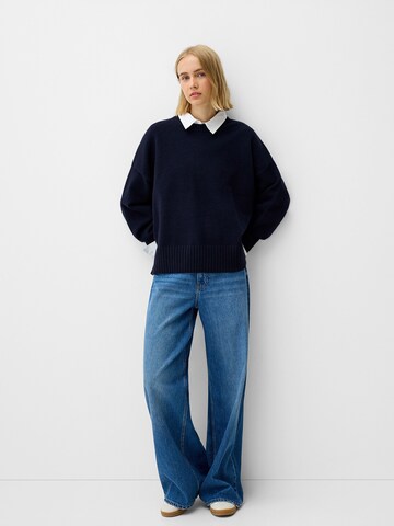 Bershka Sweater in Blue