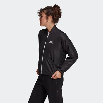 Skinny Geacă sport de la ADIDAS PERFORMANCE pe negru