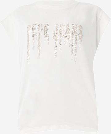 Pepe Jeans Shirt 'Carina' in White: front