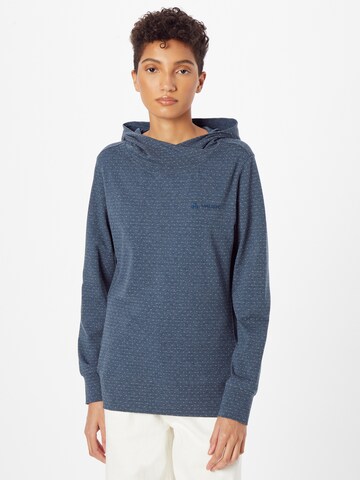 VAUDE Sportief sweatshirt 'TUENNO' in Blauw: voorkant